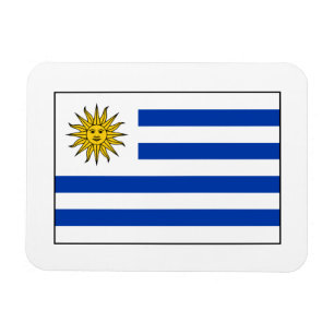 Uruguay - uruguayische Flagge Magnet