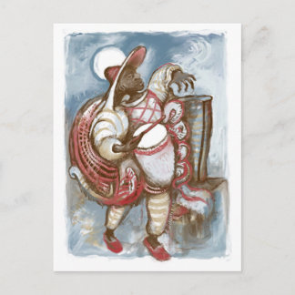 Uruguayan Drum Man Postkarte