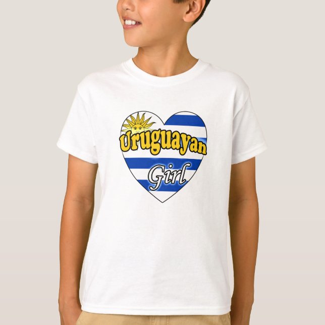 Uruguayan Girl T-Shirt (Vorderseite)