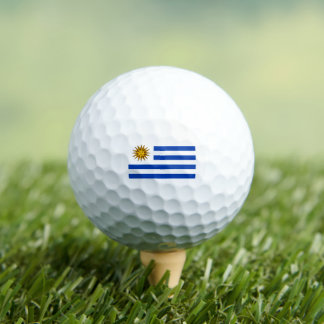 Uruguayische Flagge, Flagge von Uruguay Golfball