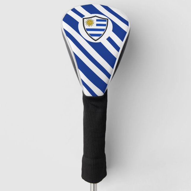 Uruguayische Flagge Golf Headcover (Vorderseite)