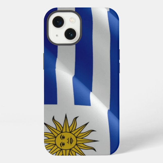 Uruguayische Flagge - iPhone Hülle (Rückseite)