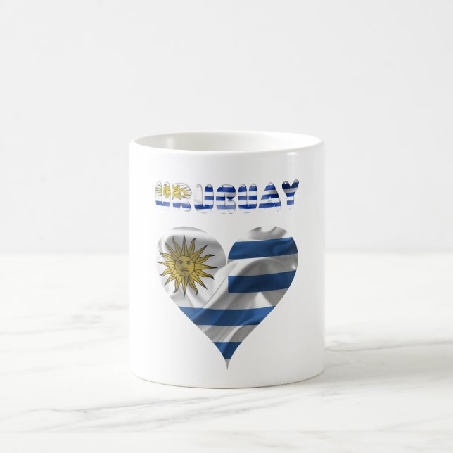 Uruguayische Flagge Tasse (Mittel)