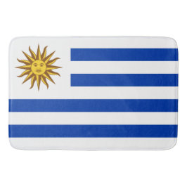 Uruguayische Flagge (Uruguay) Badematte