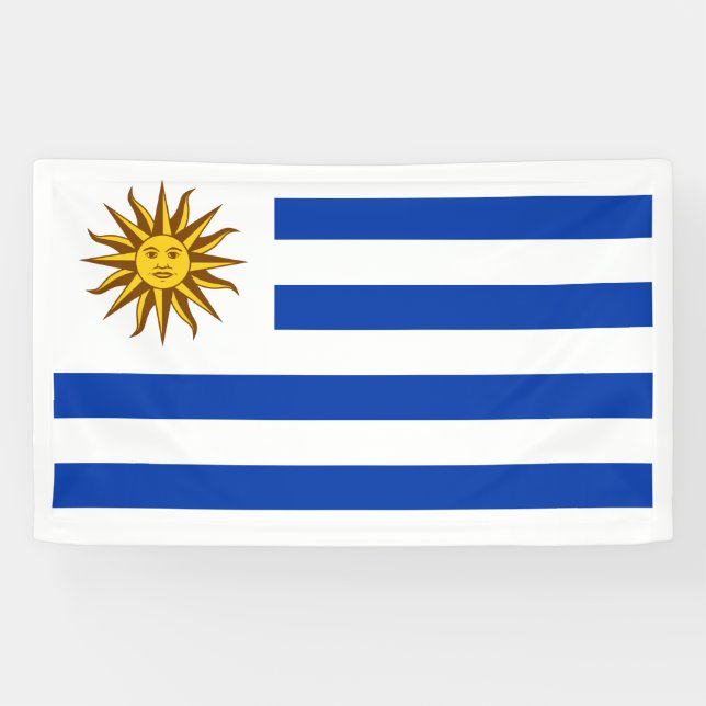 Uruguayische Flagge (Uruguay) Banner (Horizontal)