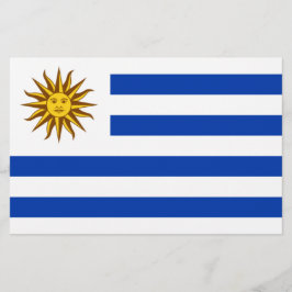 Uruguayische Flagge (Uruguay) Briefpapier