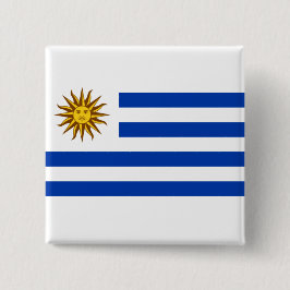 Uruguayische Flagge (Uruguay) Button