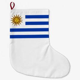 Uruguayische Flagge (Uruguay) Großer Weihnachtsstrumpf