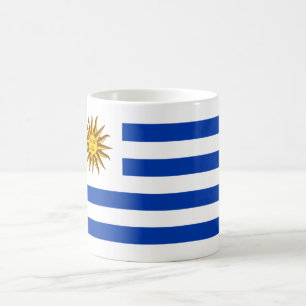 Uruguayische Flagge (Uruguay) Kaffeetasse