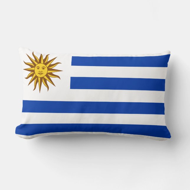 Uruguayische Flagge (Uruguay) Lendenkissen (Vorderseite)