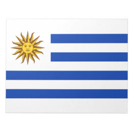Uruguayische Flagge (Uruguay) Notizblock
