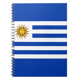 Uruguayische Flagge (Uruguay) Notizblock