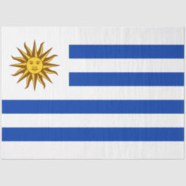 Uruguayische Flagge (Uruguay) Seidenpapier