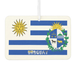 Uruguayisches Wappen Autolufterfrischer