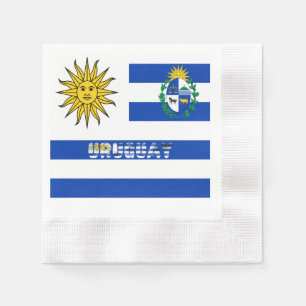 Uruguayisches Wappen Serviette