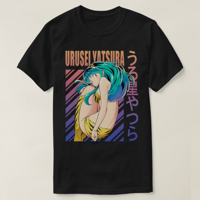 Urusei yatsura Art Wallpaper Lum Lama61 T-Shirt (Design vorne)