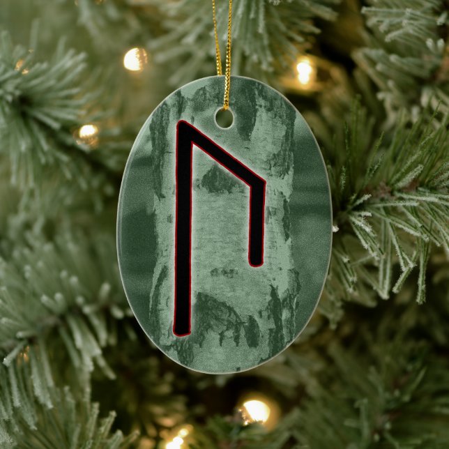 Uruz Viking Rune Ornament - Weisheit! (Baum)