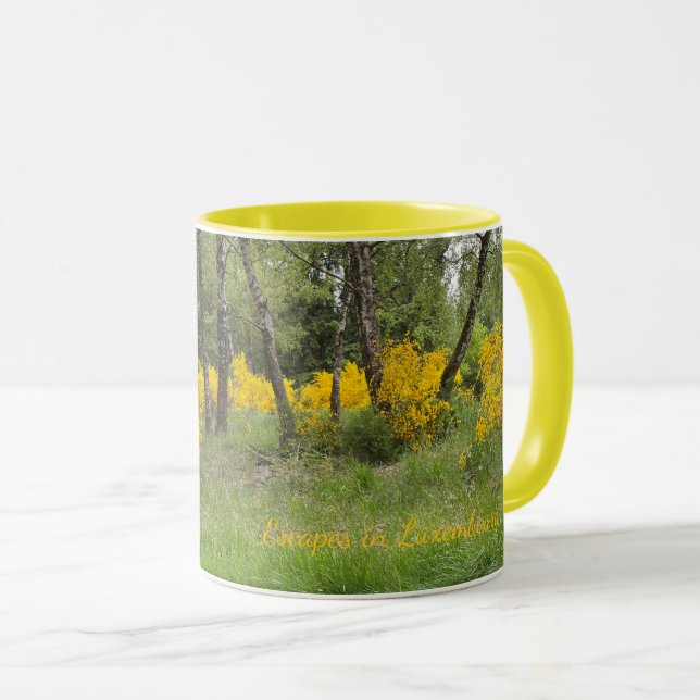Urwald in Luxemburg - Reise Tasse (VorderseiteRechts)