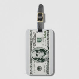 US-$100-Schein Gepäckanhänger