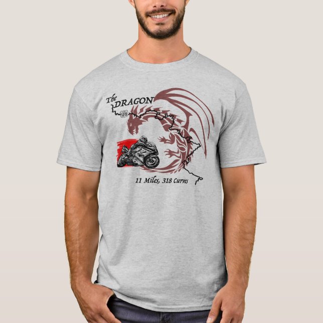 US 129 Der Drache T-Shirt (Vorderseite)