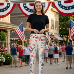 US 250-Jahr-Feier Patrioter Zwerg Leggings