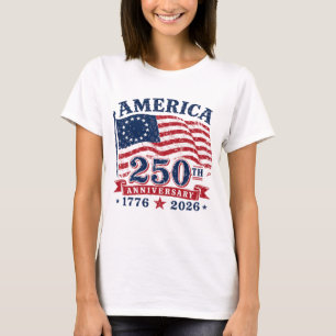 US 250 Jahre Sweatshirt, Patriotisches T-Shirt mit