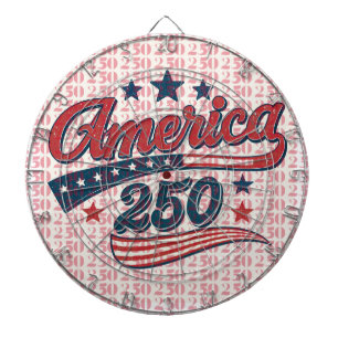 US 250. Jubiläum Dart Board Dartscheibe