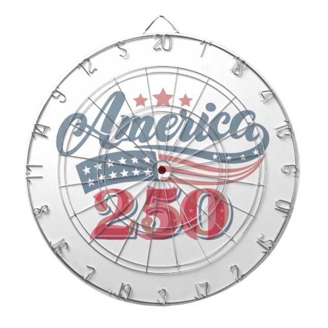 US 250. Jubiläum Dartscheibe (vorne)