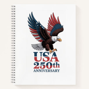 US 250. Jubiläum Notizbuch