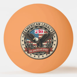 US 250. Jubiläum Tischtennisball