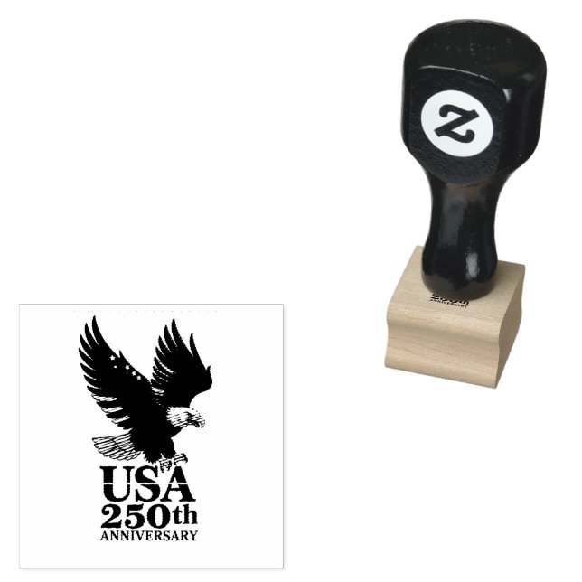US 250th Anniversary  Gummistempel (Stempel)