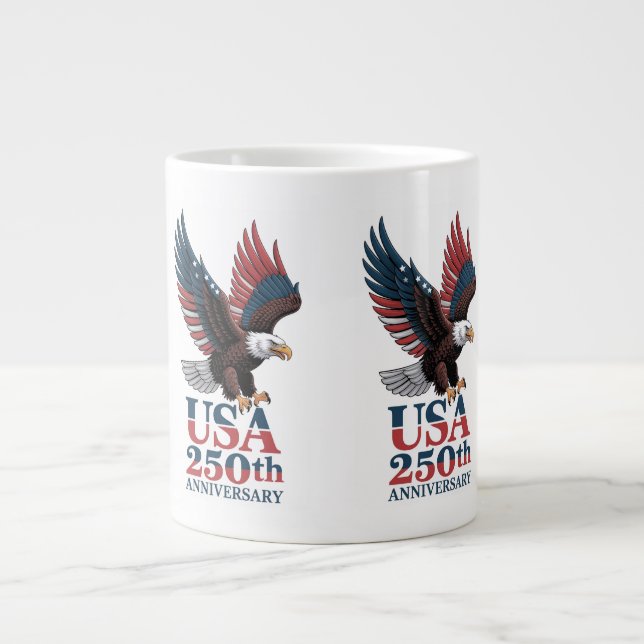 US 250th Anniversary  Jumbo-Tasse (Vorderseite)