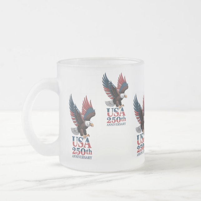 US 250th Anniversary  Mattglastasse (Links)