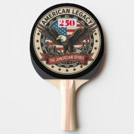 US 250th Anniversary Tischtennis Schläger