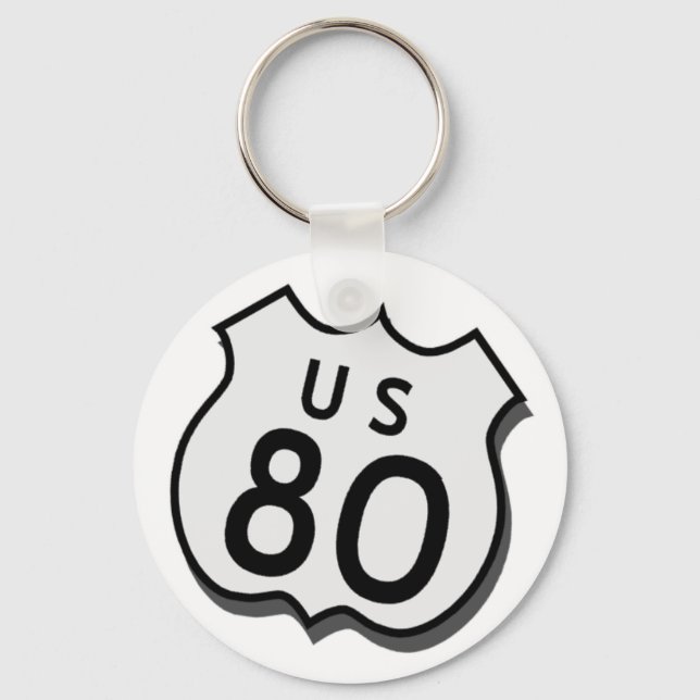 US 80 Schlüsselanhänger (Vorderseite)