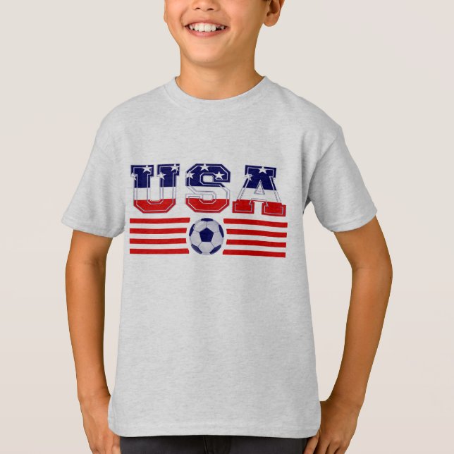 US-A SOCCER T-Shirt (Vorderseite)