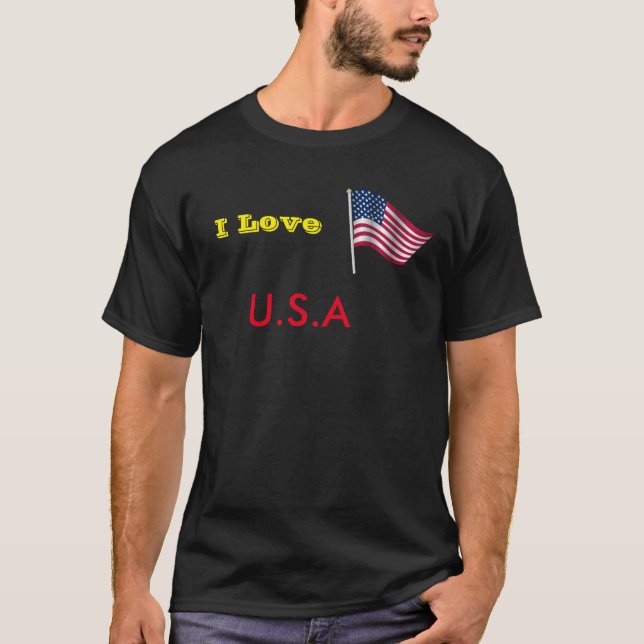 US-A-T - Shirt (Vorderseite)
