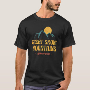 Us Abenteuer Vintage Great Smoky Mountains Nationa T-Shirt