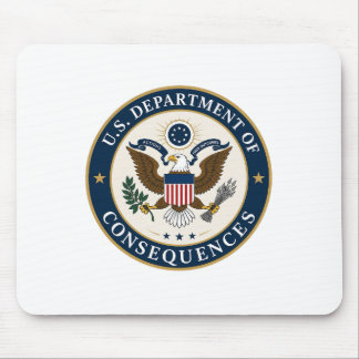 US-Abteilung für Konsequenzen-Mauspad Mousepad