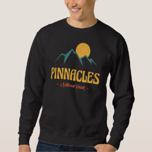 Us Adventure Vintag Pinnacles Nationalpark Sweatshirt