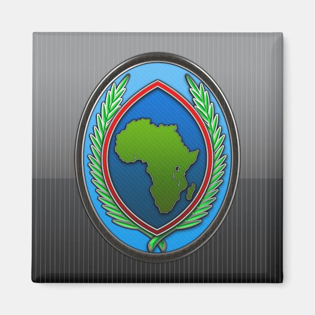 US-afrikanisches Kommando Magnet (Vorne)