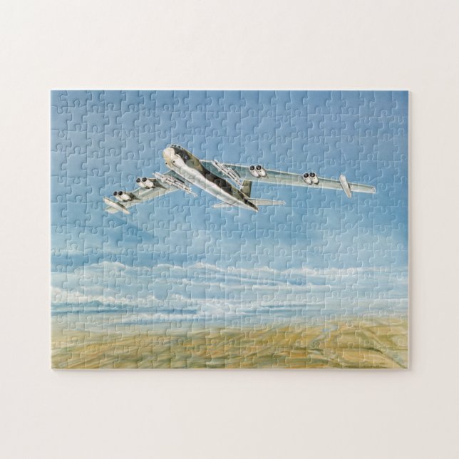 US Air Force B-52 Stratofortress-Flugzeug Puzzle (Horizontal)