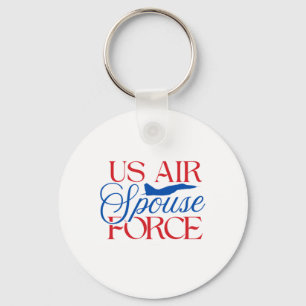 US Air Force-Ehepartnerin – Stolze Ehefrau eines M Schlüsselanhänger