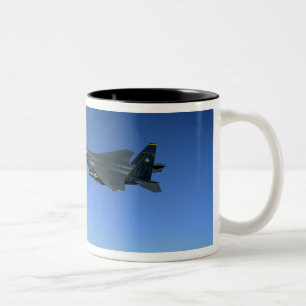 US Air Force F-15E Strike Eagles 2 Zweifarbige Tasse