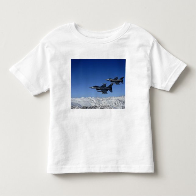 US Air Force F-16 Falken bekämpfen Kleinkind T-shirt (Vorderseite)