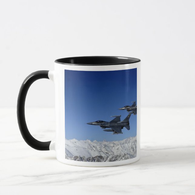 US Air Force F-16 Falken bekämpfen Tasse (Links)