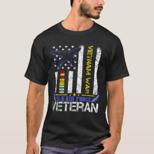 US Air Force Vietnam Veteran Militär Veteran USA T-Shirt