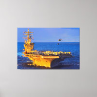 US AIRCRAFT CARRIER - CVN-69 32x48