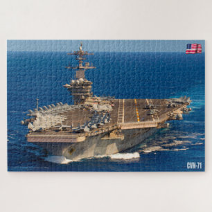 US AIRCRAFT CARRIER - CVN 71 (20 x 30 INCH) Puzzle