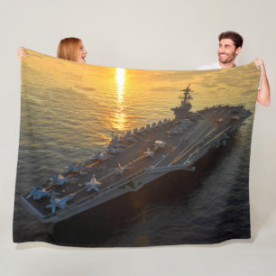 US AIRCRAFT CARRIER - CVN 71 FLEECEDECKE